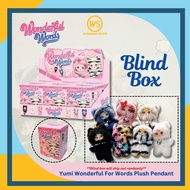 Yumi Wonderful for Words Blind Box Plush Pendant / Blind Box - 1 Box