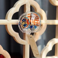 獨家原創設計手繪玻璃和風風鈴 福氣連連 新年禮物