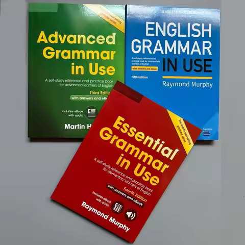 1 book Elementary English Grammar Advanced Essential English Grammar In Use English Test Preparation