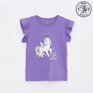 [SOLO European Home Furnishing] LCW Girls Unicorn T-Shirt Baby Girl Children Clothing Short-Sleeved 