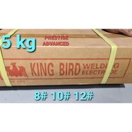 [5kg] 8# 10# 12# 2.5mm 3.2mm 4.0mm KING BIRD E6013 WELDING ROD WELDING