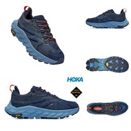 男裝size US 8.5 to 13 HOKA ONE ONE Anacapa Low Gore-Tex/GTX/GORETEX Men's Hiking Shoes COLOR:Outer Space_Mountain Spring
