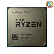 Used AMD Ryzen 7 1700X R7 1700X 3.4 GHz Eight-Core CPU Processor YD170XBCM88AE Socket AM4 gubeng