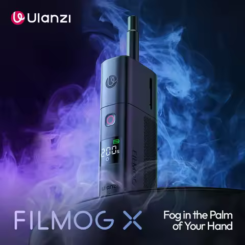 Ulanzi Fog Machine Ulanzi FM02 Fog Machine 30W Handheld Dry Ice Smoke Machine Studio Video Film Stag
