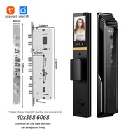 PHIPULO 3D Face Recognition Unlock Digital Door Lock With Fingerprint Password Unlock Keyless Electr