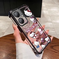 OnePlus 13 13T 12 11 5G Nord CE5 Lite CE2 Lite 5G Hello Kitty Phone Case Air Cushion Protect Clear C