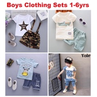 Boys Clothing Sets Suitable For 6 months To 6 yrs old 80cm-120cm High Quality Fashion Cloth Set Baju