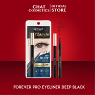 Browit Forever Pro Eyeliner อายไลน์เนอร์หัวแปรงน้องฉัตร