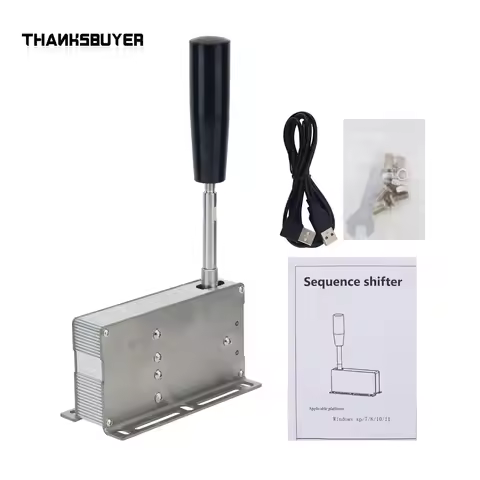 Simplayer Sequential Shifter PC Gearshifter Handbrake For G25 G27 G29 G920 TH8A Sim Racing Wheel For