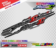 STRIPING VARIASI YAMAHA SIGMA E / STRIPING YAMAHA SIGMA