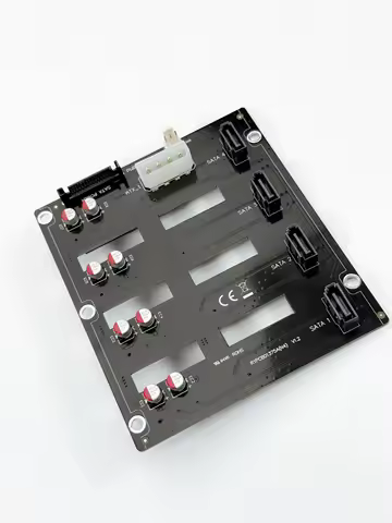 Hard Disk Server NAS Chassis Accessories SATA Connectors 4 Hard Drive Interface Boards Circuit Board