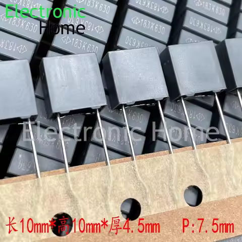 100PCS/LOT FARA Xiamen Farah MKP 183 18nf 0.018uf 630v 2J safety capacitor C322J183K 10x10x4.5mm P=7