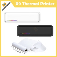 X9 Thermal Printer Portable & Rechargeable Inkless A4 Size Printing