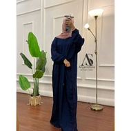 Laris Kaftan Anjani Store Navy Happy Shopping