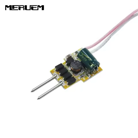 6pcs/lot MR16 LED Driver 300mA - Input DC12V Output 12-25V for 4W/5W/6W/7W Spotlights