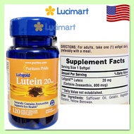 Viên uống bổ mắt Lutein with Zeaxanthin Puritans Pride [Hàng Mỹ]