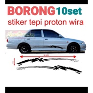 STIKER WIRA pintu tepi (borong 10Set)