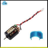 For 1/10 RC Car Crawler Brushed Motor 540 Waterproof with Heat Sink for SCX10 AXI03007 TRX4   Gen8  