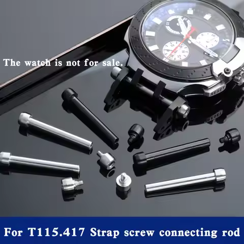For TISSOT 1853 Watch T-race Series T115.417A Strap Screw Connecting rod T115 Watch Accessories Meta