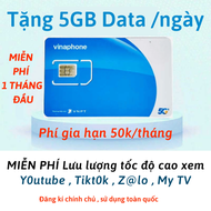 (1 TỶ GB) SIM 4G Vinaphone BIG50Y Tặng Dữ Liệu Khủng Xem Video Y0utubi Tictoc Thả Ga Không Giới Hạn