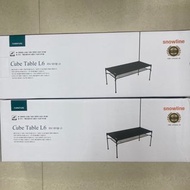 現貨🇰🇷最新 韓國製Snowline Cube Expender Table L6 露營摺枱(黑色 ）camping table foldable table camp 全黑枱 灰色枱 露營桌 Sno