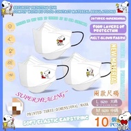 K.N94 Face Mask for Adult 10/20/50PCS 3PLY Cartoon Mouth Masks Disposable