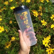 HITAM REUSABLE cup BTS DYNAMITE Tumblr cup BTS 700ML LID BLACK/CLEAR