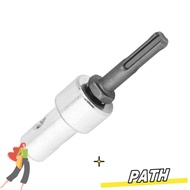 PA-HOME  Auger Drill Adapter, Connect to 4"/6" Auger For 1/2" SDS Plus Drill Garden Auger Power Dril