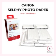Canon SELPHY RP-108 Photo Paper (4×6, 108 Sheets)