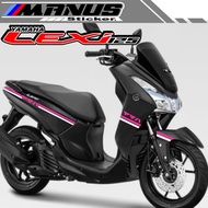 YAMAHA 469/STICKER CUTTING STICKER STRIPING MOTOR LEXI/STRIPING YAMAHAKANJI STICKER JAPAN WRITING/ST
