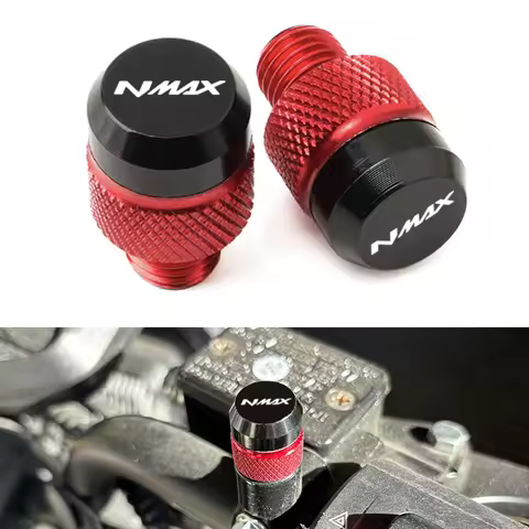 For YAMAHA NMAX N-MAX 155 NMAX125 NMAX155 MAX Motorcycle Accessories M10*1.25 CNC Aluminum Mirror Ho