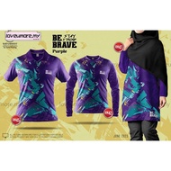 Baju Jersey Muslimah Labuh Blouse Murah Viral Long Sleeve tshirt Couple Set Muslimah Jersey Plus Size Kanak Kanak Custom Jersey Microfiber Muslimah Purple Batik Baju Perempuan Kids