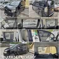 Toyota Noah Voxy 70 的專車專用濾光窗網太陽擋