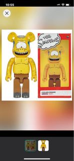 全新 SIMPSONS CYCLOPS 100% & 400% Bearbrick