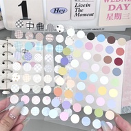 Colorful Dots Sticker DIY Accessories Scrapbook Decorative Stickers