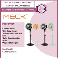MECK CYCLONE STAND FANS 8"/10"/12"