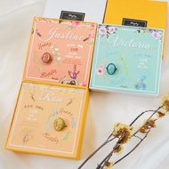 【客製化閨蜜名字絲巾扣-生日禮物】  姐妹禮物 專屬名字生日絲巾