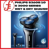 PHILIPS S3608/10 S 3000 SERIES WET & DRY SHAVER