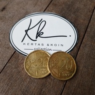 Koin Kuno Asing 20 Cent Euro