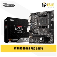 MSI A520M PRO Motherboard for AMD Ryzen AM4 | M-ATX