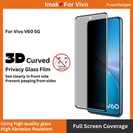 Tempered Glass Vivo V60 5G IMAK 3D Privacy Anti Spy Screen Protector