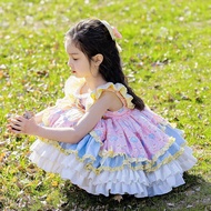 童装女童夏装连衣裙宝宝洛丽塔公主裙小女孩四季款洋气礼服背带裙Children's clothing girls summer dress baby Lolita malejdiwejksdsd88d8