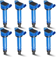 8PCS Ignition Coil Pack Compatible with Toyota Camry Rav4 Highlander Tundra Lexus ES300h LS460 LS600