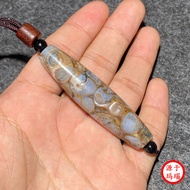 Natural Tibetan Dharma Snail Dzi bead necklace necklace large sn Natural Tibetan Dharma Dzi bead nec