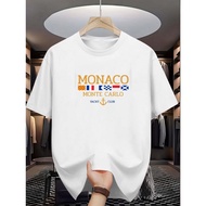 Monaco Yacht Club Monte Carlo White T-Shirt for Men and Women