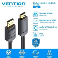 - Vention Male to HDMI Male FHD 4K Display Port Converter Cable