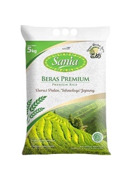 Ready Kembali FORTUNE Beras Premium Bahan pokok Beras Pulen SANIA 5kg