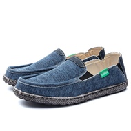 2.15ORNGMALL Men Canvas Shoes Espadrilles Breathable Casual Shoes Men Loafers Comfortable Ultralight