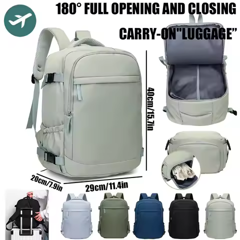 Boarding Travel Backpack for Men Women, Compatible with Ryanair, Easyjet and Wiz Air Luggage Backpac