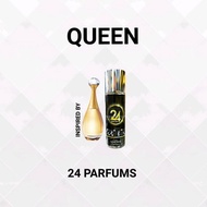 24 Parfums QUEEN edp perfume made in france